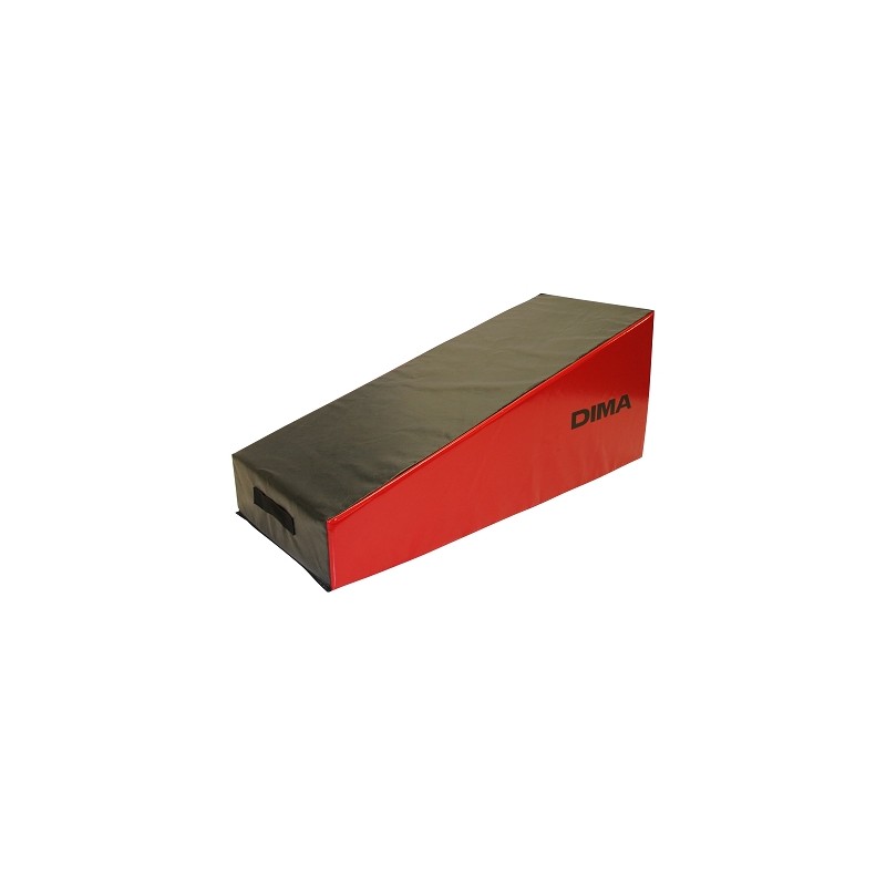 BLACK AND RED INCLINED FOAM MODULE - DIMASPORT