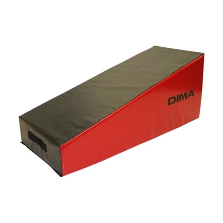 BLACK AND RED INCLINED FOAM MODULE - DIMASPORT