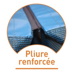 MODULE MOUSSE GYMNASTIQUE INCLINÉ REPLIABLE 200X60X50/10CM -DIMASPORT