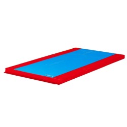Tapis de gymnastique eps bicolore solidaire en bout