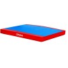 Matelas de receptionbicolore solidaire velcro en bout