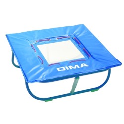 MINI TRAMPOLINE DE GYMNASTIQUE A SANDOW 120X120CM - DIMASPORT