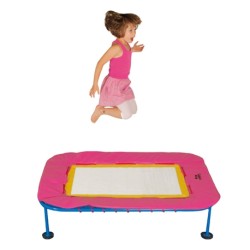 MINI TRAMPOLINE DE GYMNASTIQUE POUR ENFANT 160X120X35CM - DIMASPORT