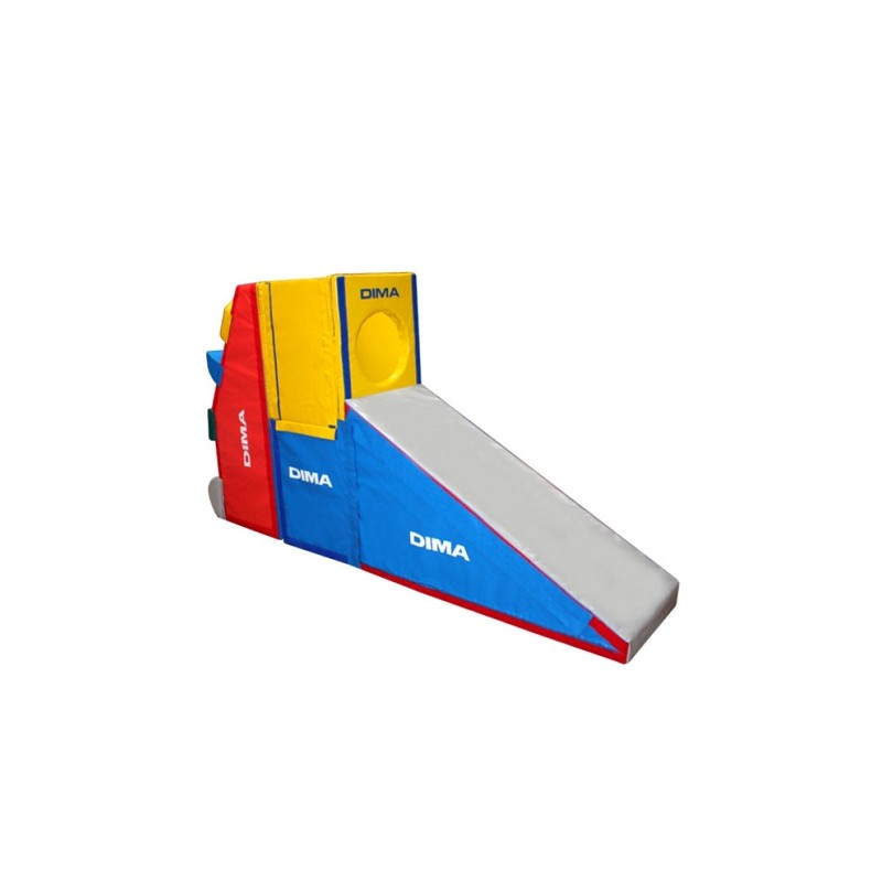 PARCOURS DE MOTRICITÉ ESCALADE EN MOUSSE MINI GYM KID - DIMASPORT