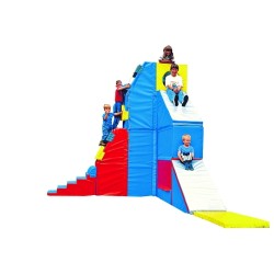 PARCOURS ESCALADE POUR ENFANT EN MOUSSE GYM KID PLUS - DIMASPORT