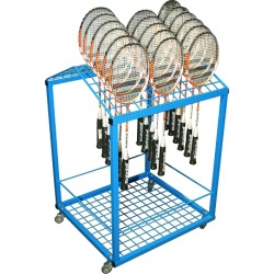 Chariot de transport pour raquettes et volants de badminton