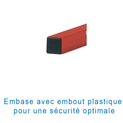 Haie internationale aluminium peinte