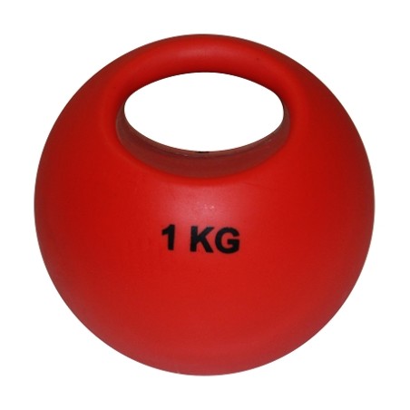 Medicine ball a poignee