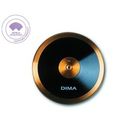 DISQUE SUPER SPIN NOIR COMPÉTITION CERTIFIÉ |ATHLÉTISME |DIMASPORT