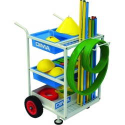 CHARIOT DE TRANSPORT ÉQUIPEMENT SPORTIF MULTI-USAGE | DIMASPORT
