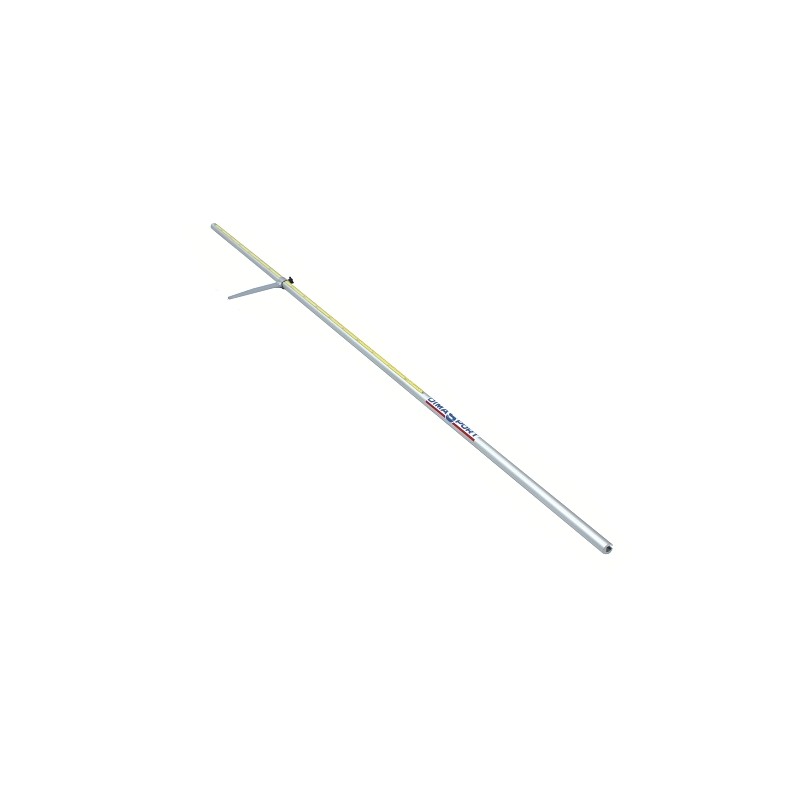 Toise de saut aluminium avec bec 2,50 metres