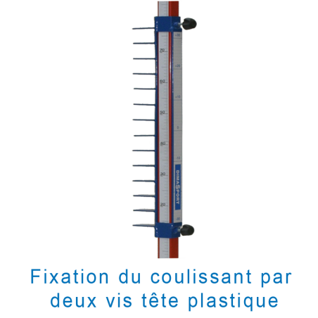 Poteaux hauteur multipositionsla paire