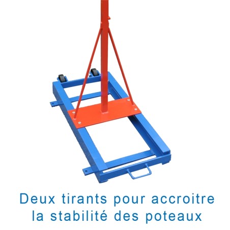 Poteaux perche basicla paire