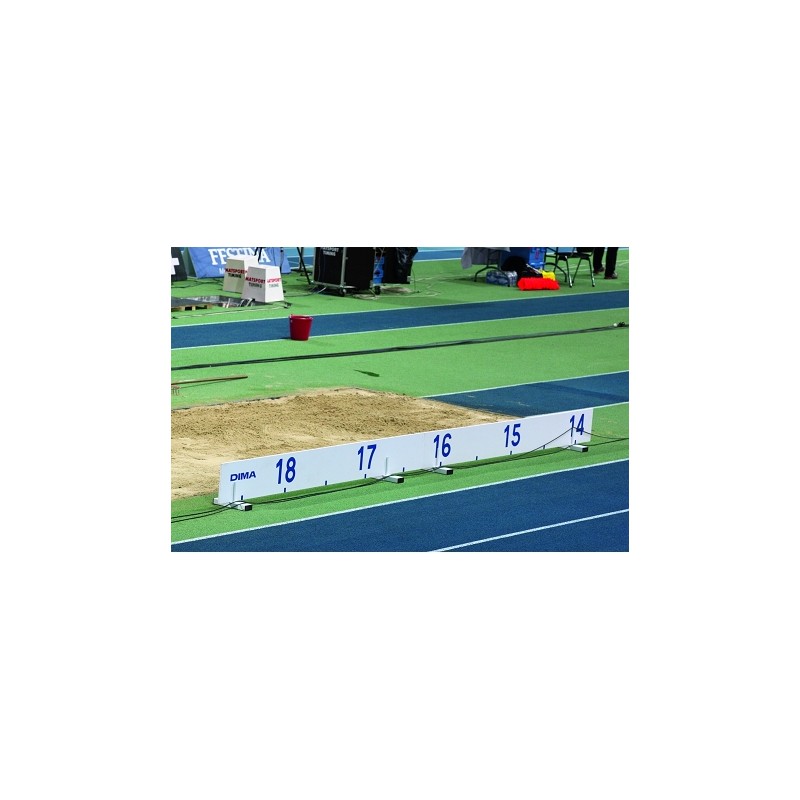 Planche de reperage de saut en pvc