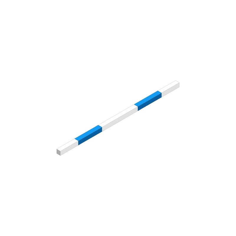 Poutre bois de remplacement pour haie de steeple 4m