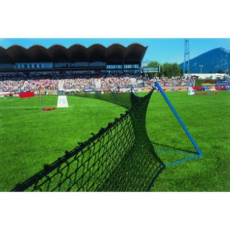 Filet de securite anti-rebond avec pietement