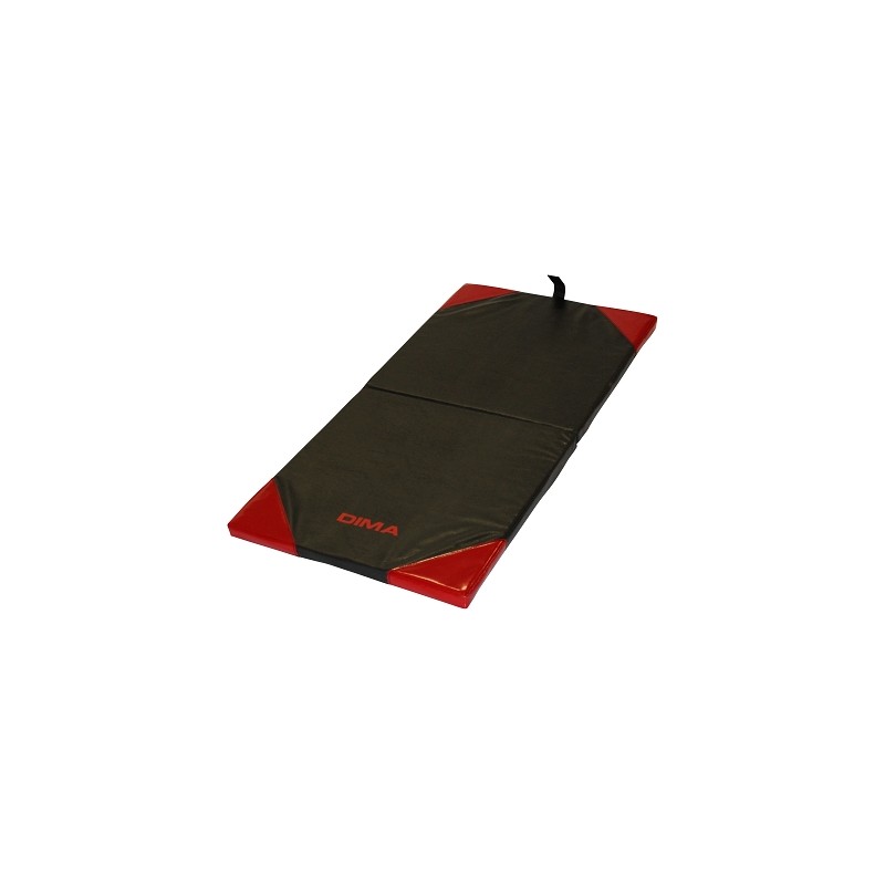 TAPIS SPORT / FITNESS REPLIABLE COINS RENFORCÉS 100X50X3CM - DIMASPORT