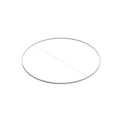 CERCLE DE LANCER DISQUE A POSER  EP.40MM-Ø250CM |ATHLÉTISME |DIMASPORT