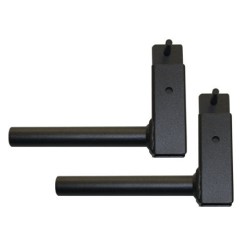 Tiges de rangement de poids horizontalplate storage pins