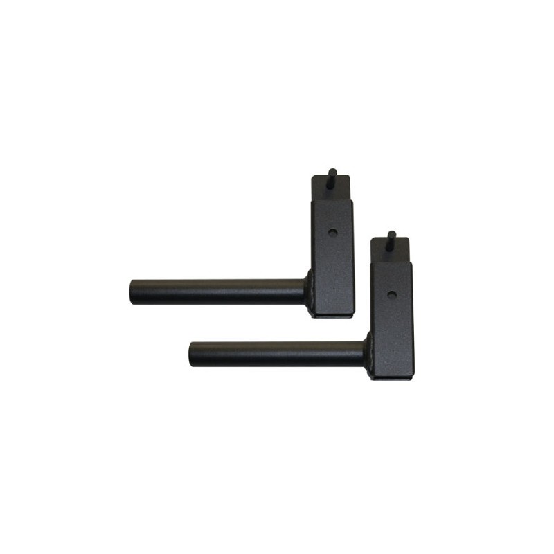 Tiges de rangement de poids horizontalplate storage pins