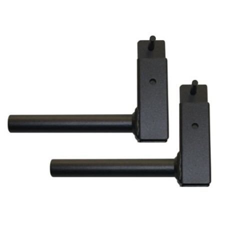 Tiges de rangement de poids horizontalplate storage pins