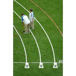 Bande plastique blanche