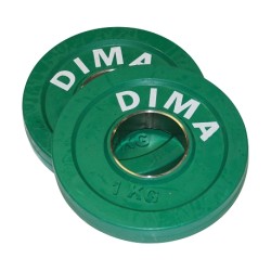 DISQUES DE PRÉCISION POUR BARRE OLYMPIQUE DE MUSCULATION - DIMASPORT