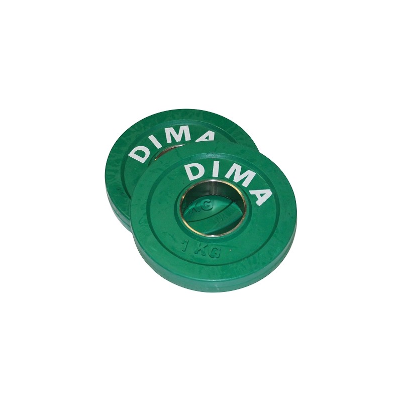 DISQUES DE PRÉCISION POUR BARRE OLYMPIQUE DE MUSCULATION - DIMASPORT