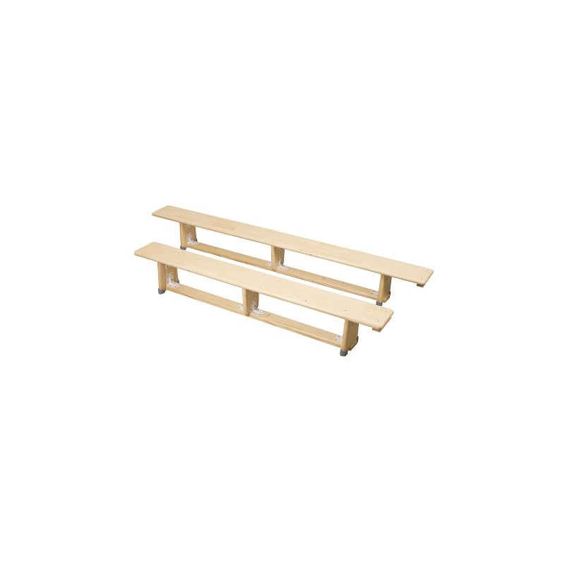 BANC SUÉDOIS EN BOIS 2,3 OU 4M - POUR GYMNASE - DIMASPORT
