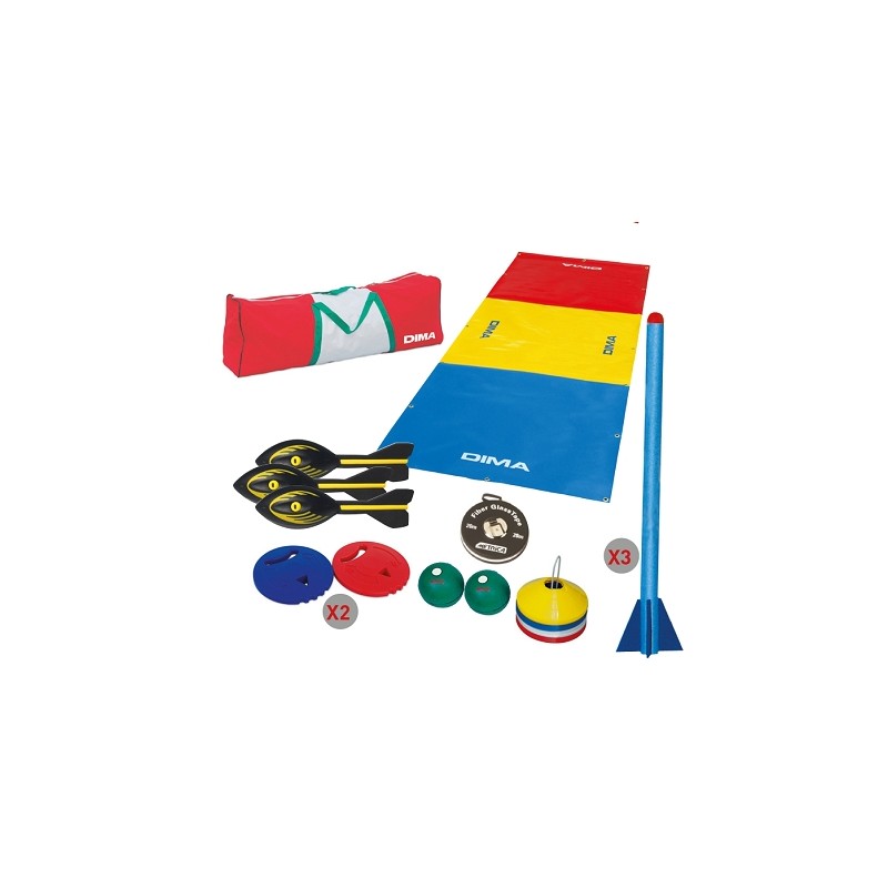 PACK EQUIPEMENT ATHLÉTISME INITIATION CLUB LANCER - DIMASPORT