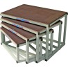 BANCS PPG GIGOGNES EMBOÎTABLE DESSUS ANTIDÉRAPANT - LOT DE 4