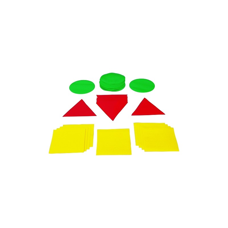 LOT DE MARQUAGE AU SOL: RONDS, CARRES, TRIANGLES- DIMASPORT