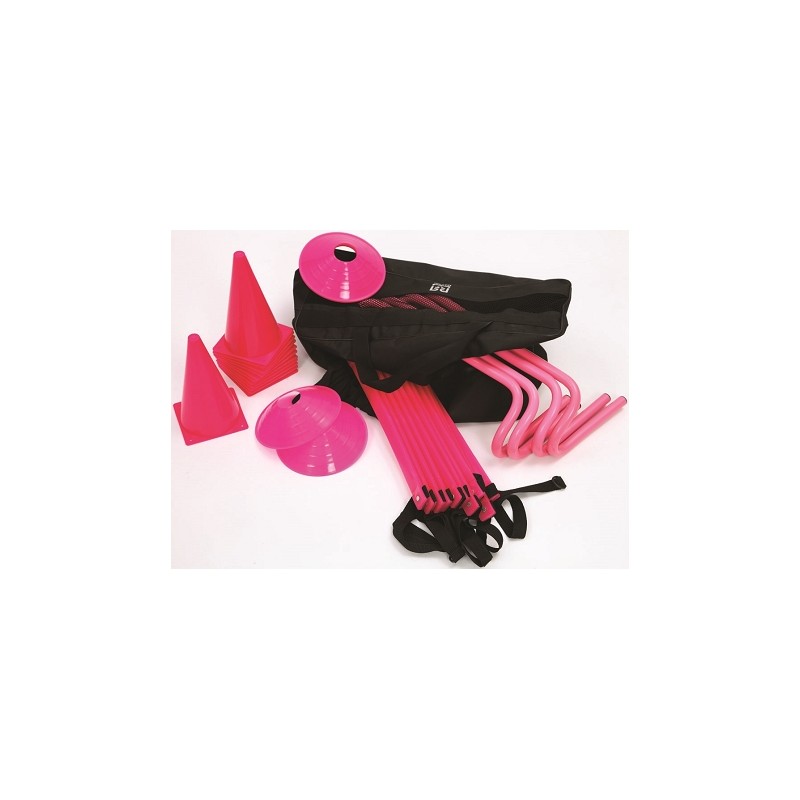 LOT PETITS MATÉRIELS ENTRAÎNEMENTS COURSE KIT FUN - DIMASPORT