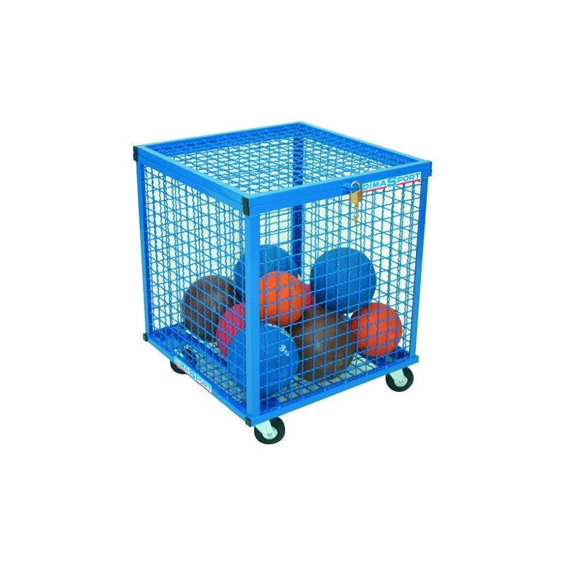 CASIER DE RANGEMENT MOBILE SUR ROUES - EQUIPEMENT SPORTIF - DIMASPORT