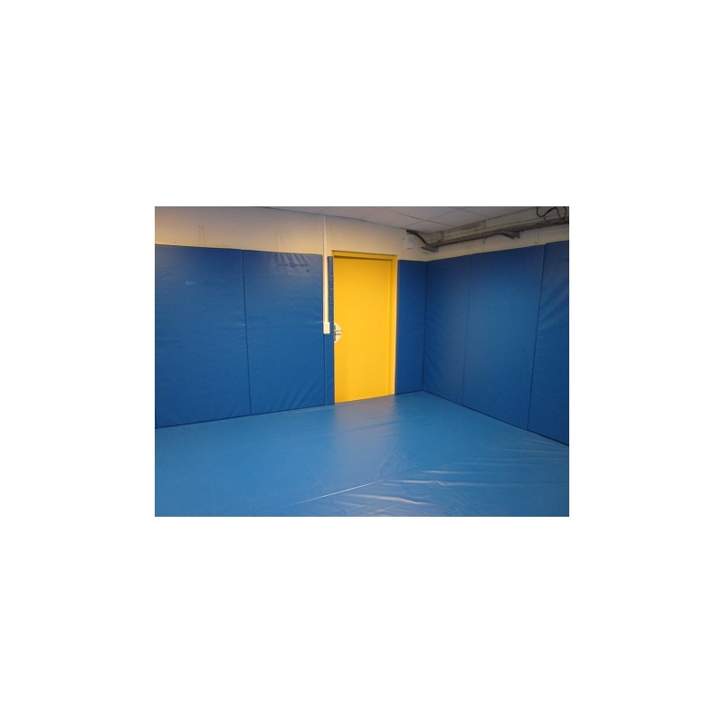 PROTECTION MURALE EN MOUSSE AVEC FIXATION - 200X100X4CM - DIMASPORT