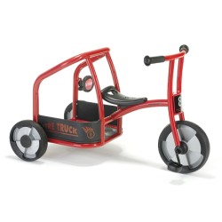 Tricycle bi-place pompier 4-7 ans