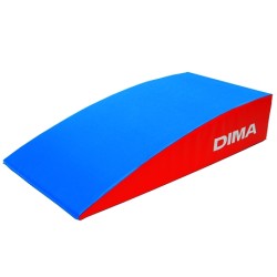 TREMPLIN DE GYMNASTIQUE EN MOUSSE - 120X60X25CM - DIMASPORT