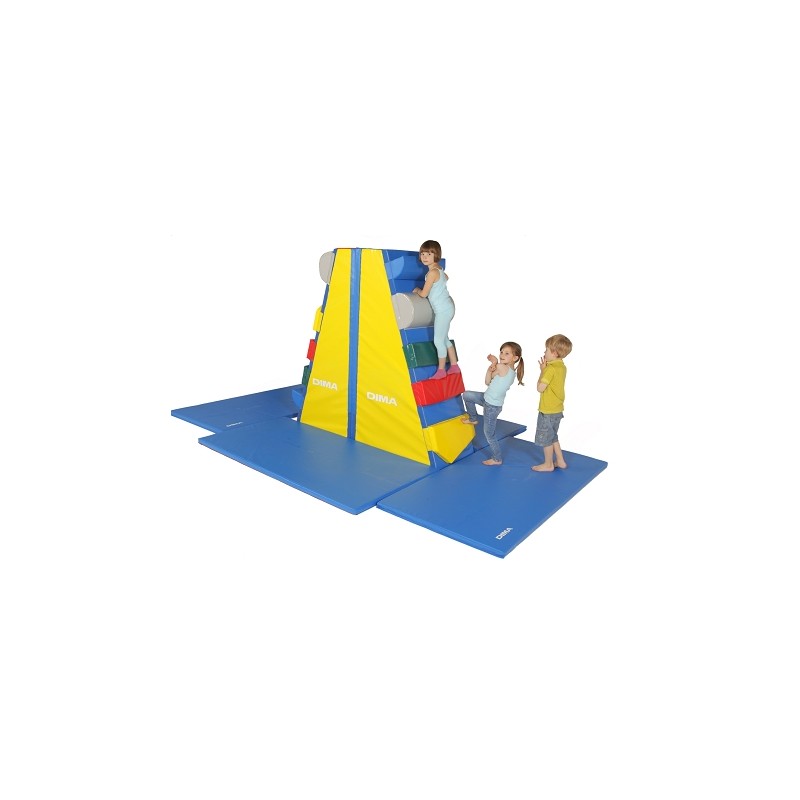 TOUR D'ESCALADE EN MOUSSE POUR ENFANT 4/6 ANS - HAUTEUR 1M80 -DIMAKID