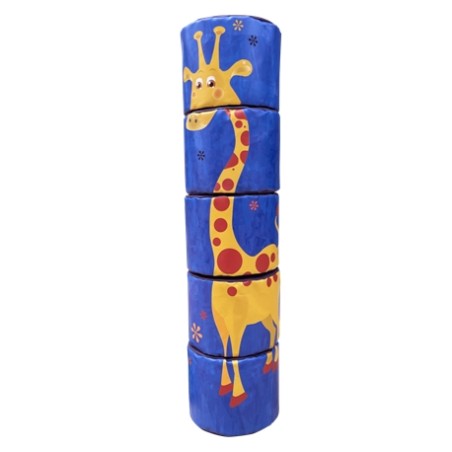 POUFS POUR ENFANT SUPERPOSABLES EFFIGIE GIRAFE| DIMAKID