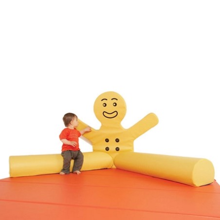 BANC EN MOUSSE POUR ENFANT - DÉCORATION MONSIEUR BISCUIT | DIMAKID