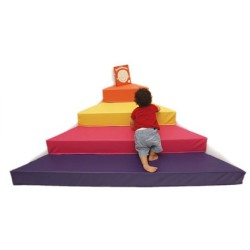 ESTRADE EN MOUSSE AMÉNAGEMENT ESPACE ENFANT 140X140X60CM | DIMAKID