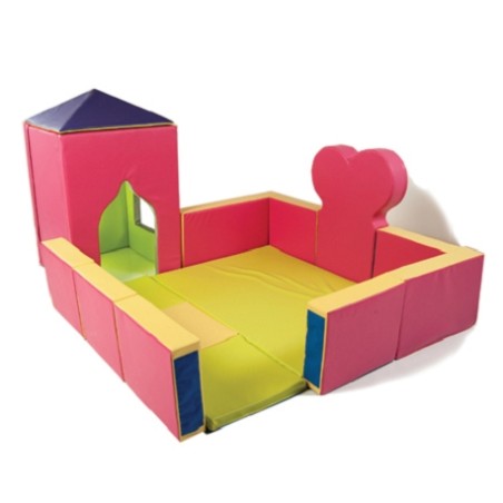 PARC DE JEUX POUR ENFANT EN MOUSSE 1001 NUITS 228X168X116CM | DIMAKID