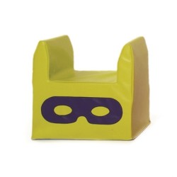 Pouf brigand 34 x 26 x 36 cm