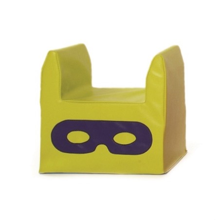 Pouf brigand 34 x 26 x 36 cm