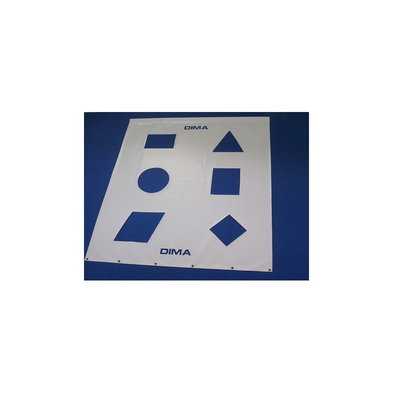 Cible bache baby athle 150x170cm