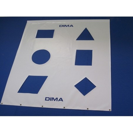 Cible bache baby athle 150x170cm