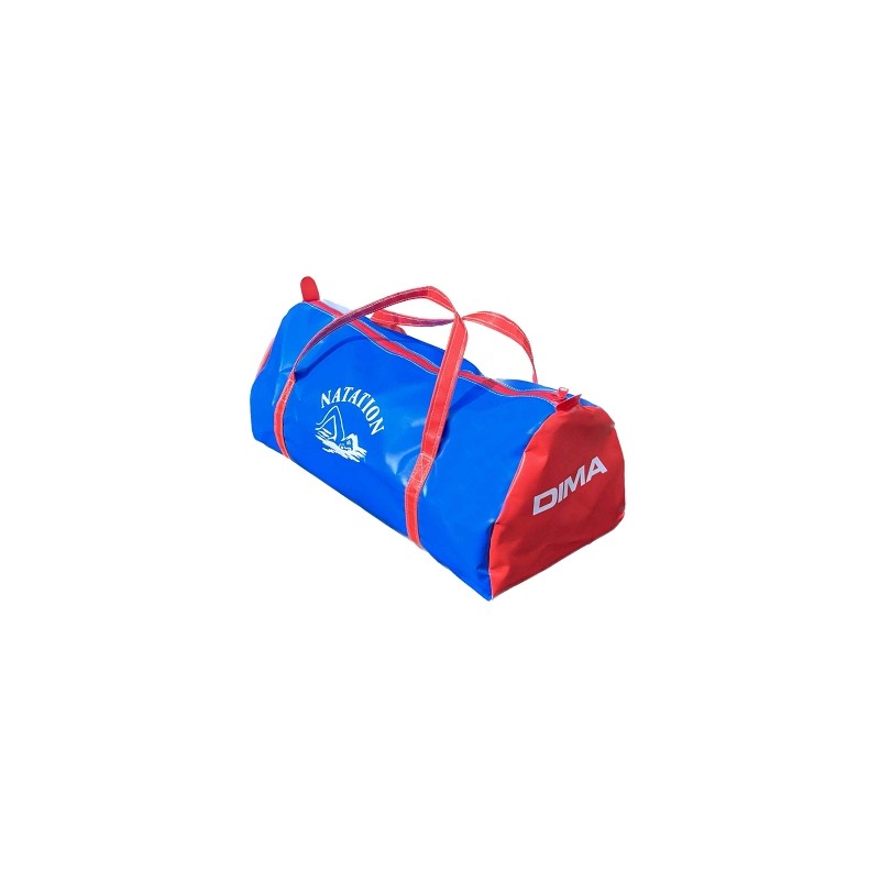 SAC IMPERMÉABLE DIMA BLEU NATATION 65X30X25CM - 45L - DIMASPORT