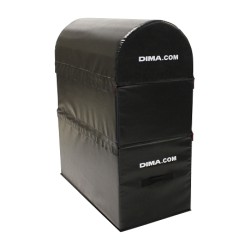 CHEVAL DE SAUT GYMNASTIQUE EN MOUSSE DIMA.COM 120X60X140CM - DIMASPORT