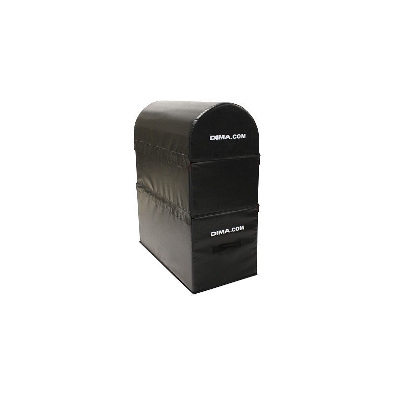 CHEVAL DE SAUT GYMNASTIQUE EN MOUSSE DIMA.COM 120X60X140CM - DIMASPORT