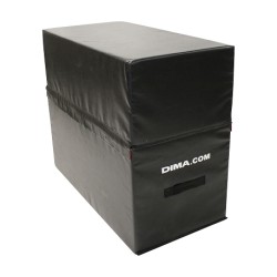 PLINTH DE GYMNASTIQUE 2 ÉTAGES DIMA.COM 120X60X100CM - DIMASPORT